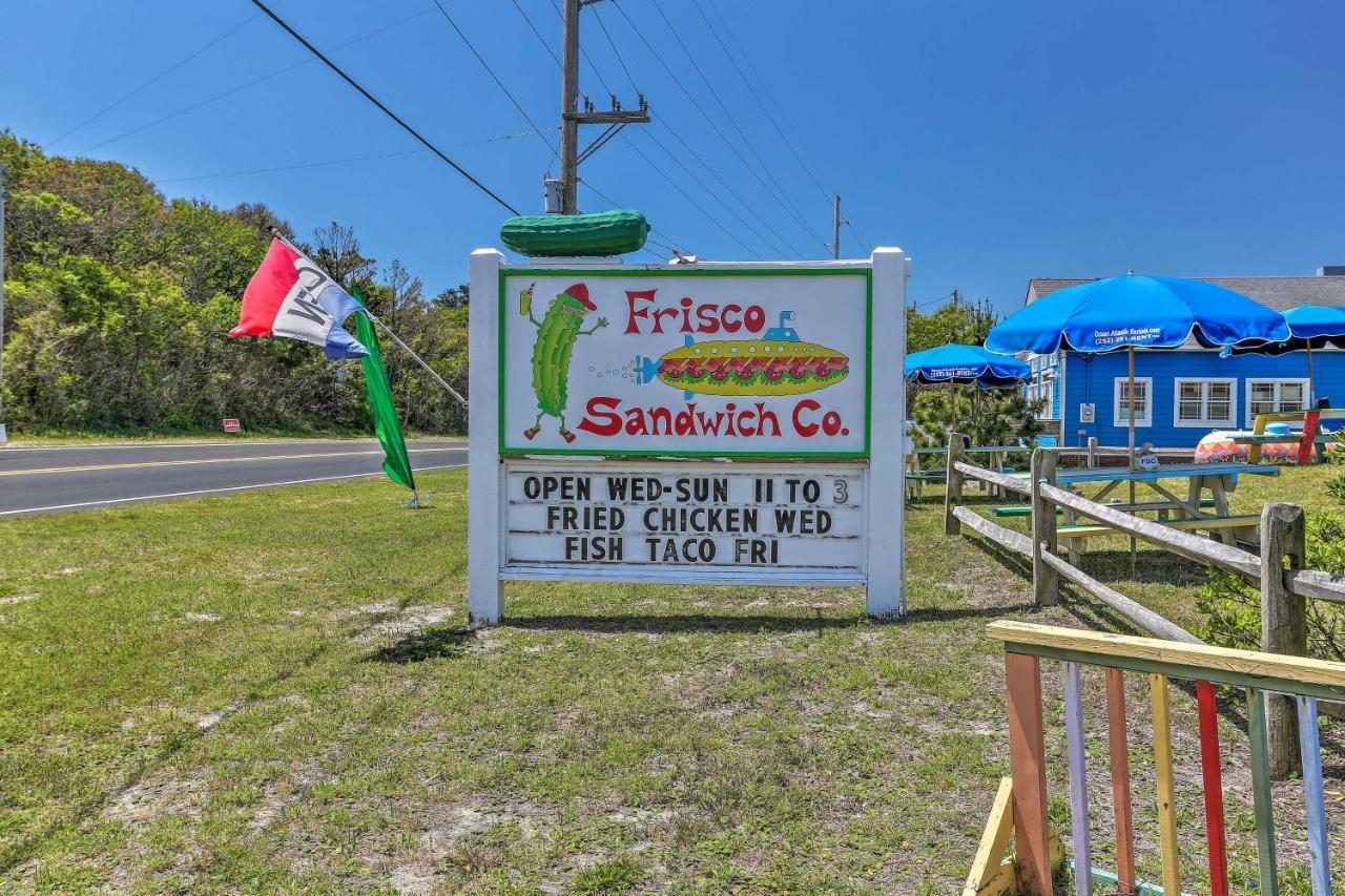 Cozy Cottage Less Than 2 Mi To Cape Hatteras Natl Shore! Frisco Eksteriør billede